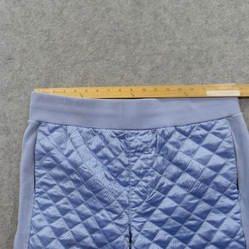 True Religion Jogger Sweatpants  Mens Large Blue Quilted Puffer Pants Streetwear